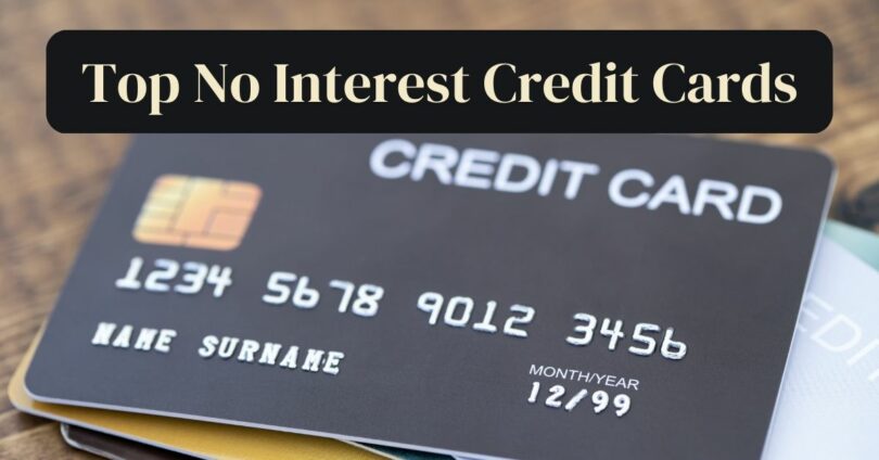 0 interest credit cards